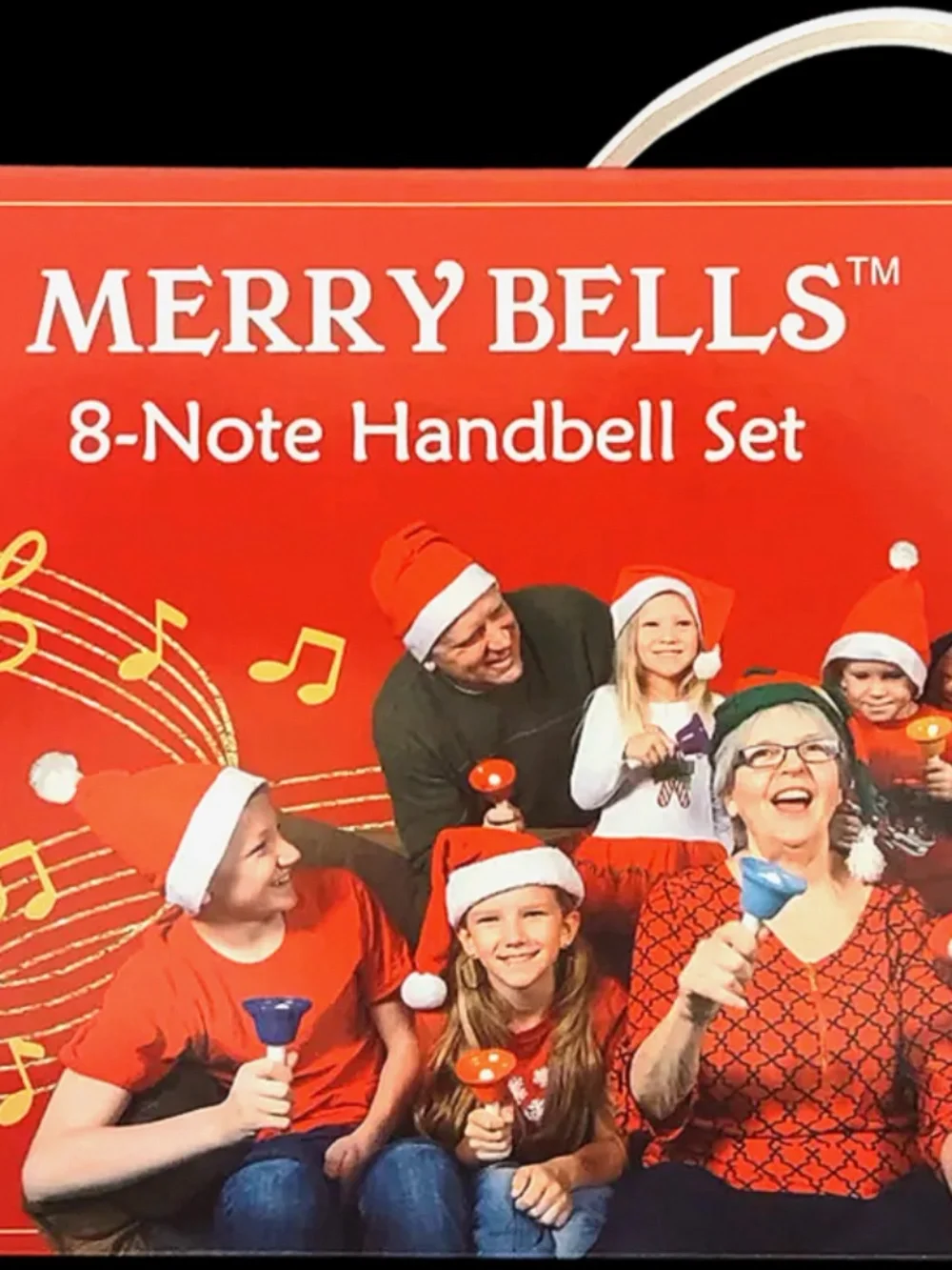 Merry Bells 8 Note Handbell Set *Handbell Set for Kids* + Play Along DVD